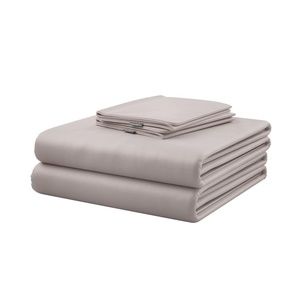 HUSH ICED 2.0 BAMBOO COOLING SHEETS AND PILLOWCASE SET - Grey King Size